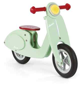 draisienne en bois Janod Scooter Mint
