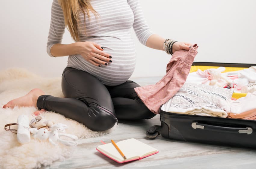 quoi mettre dans la valise maternité