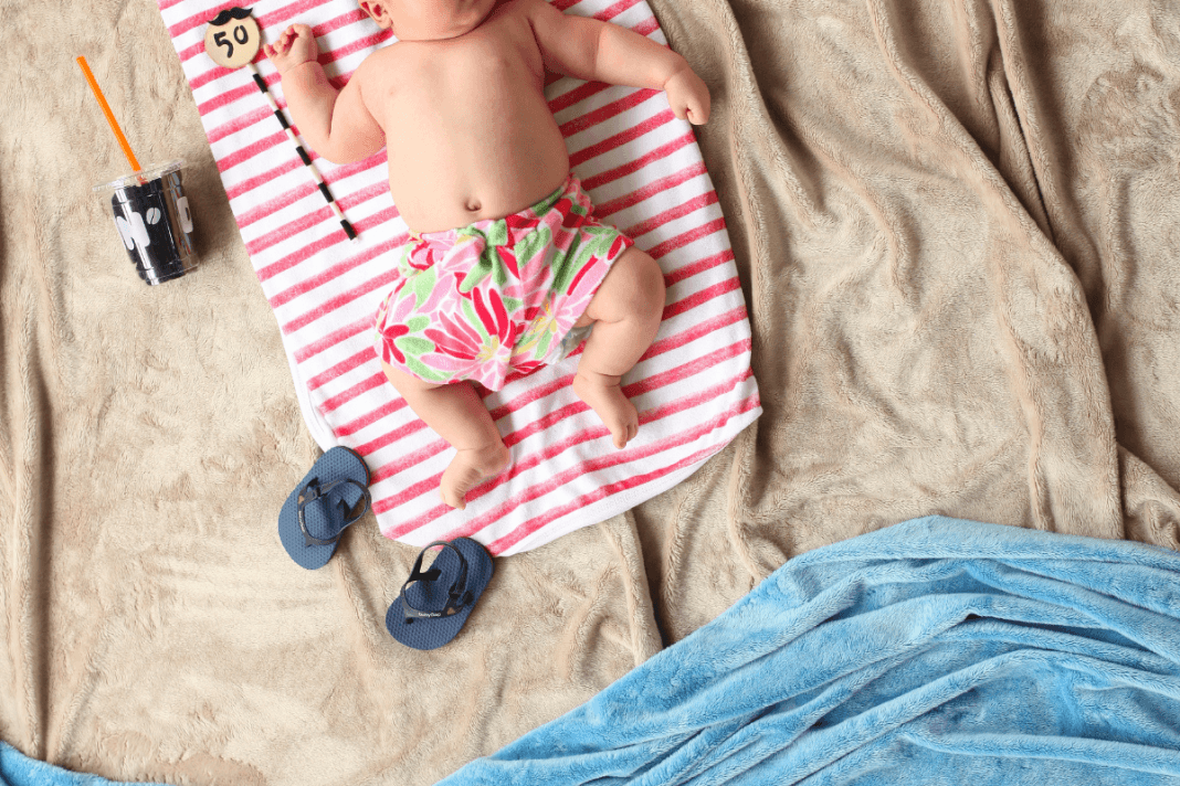 emmener bébé à la plage sans risque