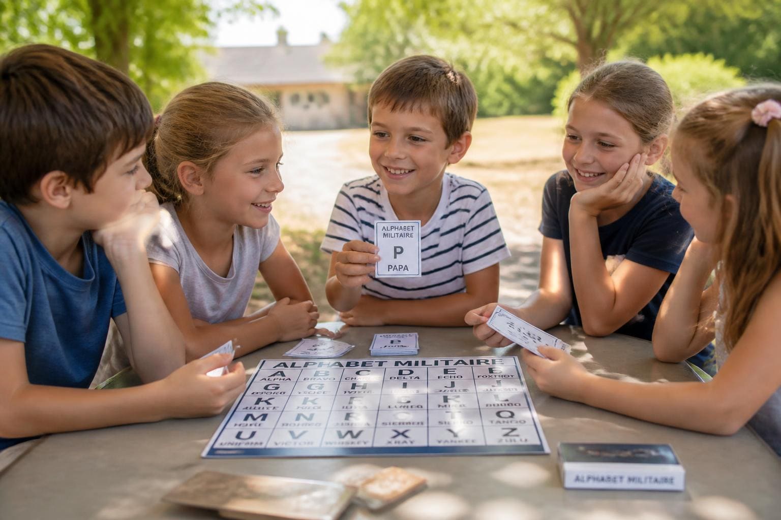 découvrez 5 bonnes raisons d'initier vos enfants à l'alphabet militaire, un langage codé ludique qui stimule leur mémoire, leur concentration et leur esprit d'équipe.