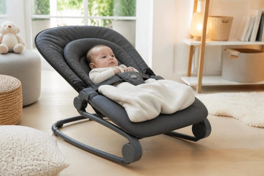 découvrez le transat chicco hoopla dark grey, un véritable cocon de confort et de sécurité pour votre bébé, alliant design élégant et praticité au quotidien.