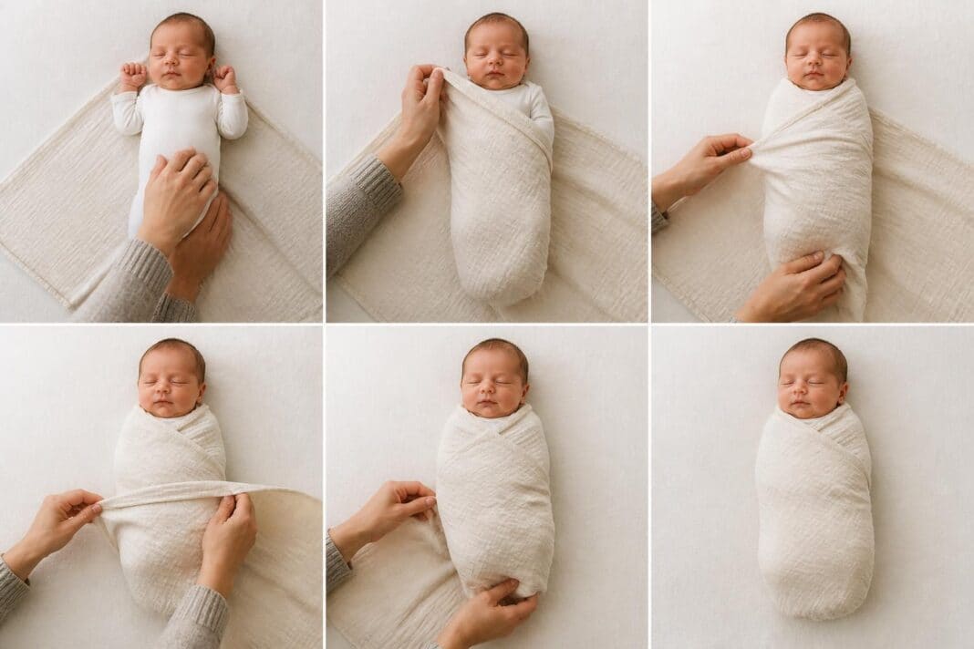 découvrez comment emmailloter votre bébé en 6 étapes simples pour apaiser et sécuriser votre nouveau-né grâce à notre guide complet et facile à suivre.