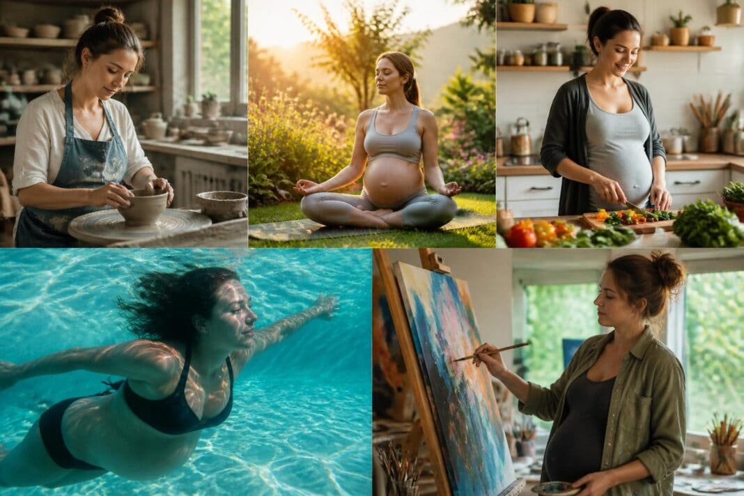 découvrez 5 activités originales et surprenantes pour vivre une grossesse épanouie et vous faire plaisir tout en douceur.