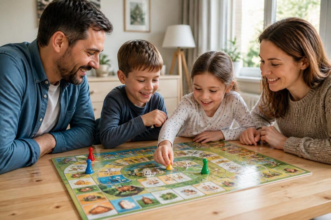 découvrez le jeu de l'oie, une méthode ludique et conviviale pour partager des moments amusants avec vos enfants tout en stimulant leur apprentissage.