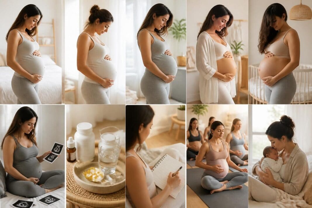 découvrez les grandes étapes à suivre tout au long de la grossesse pour vivre cette période en toute sérénité et préparer l'arrivée de bébé.