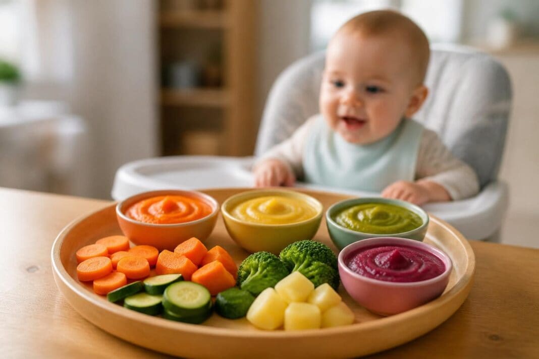 découvrez des recettes délicieuses et équilibrées spécialement conçues pour les bébés de 9 mois, pour favoriser leur croissance et éveil au goût.