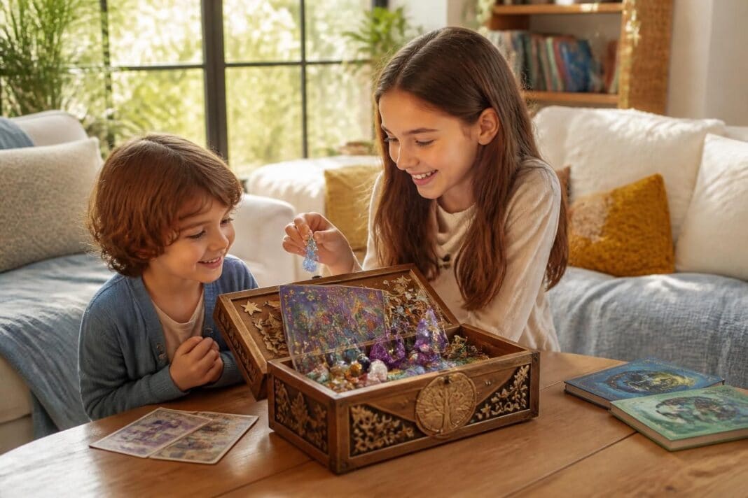 découvrez une boîte magique spécialement conçue pour les grandes sœurs, idéale pour éveiller la magie de l'enfance et renforcer les liens familiaux précieux.