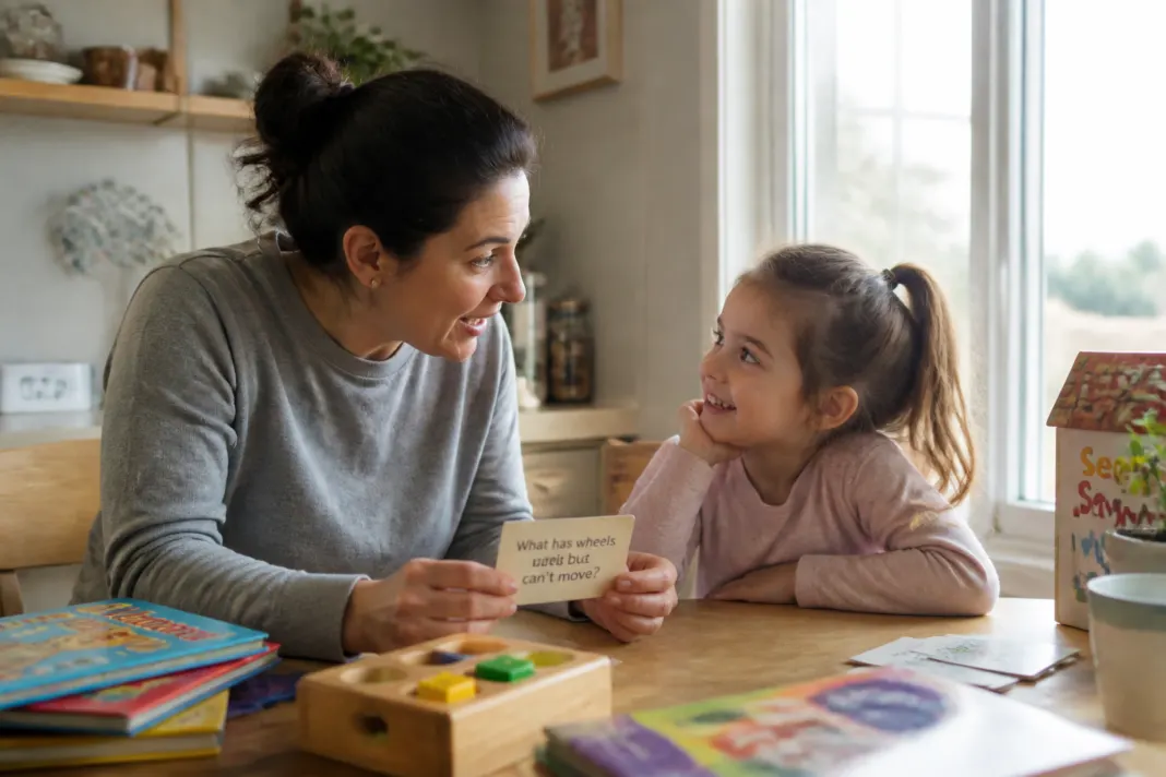 Comment les devinettes développent le langage et la confiance des tout-petits