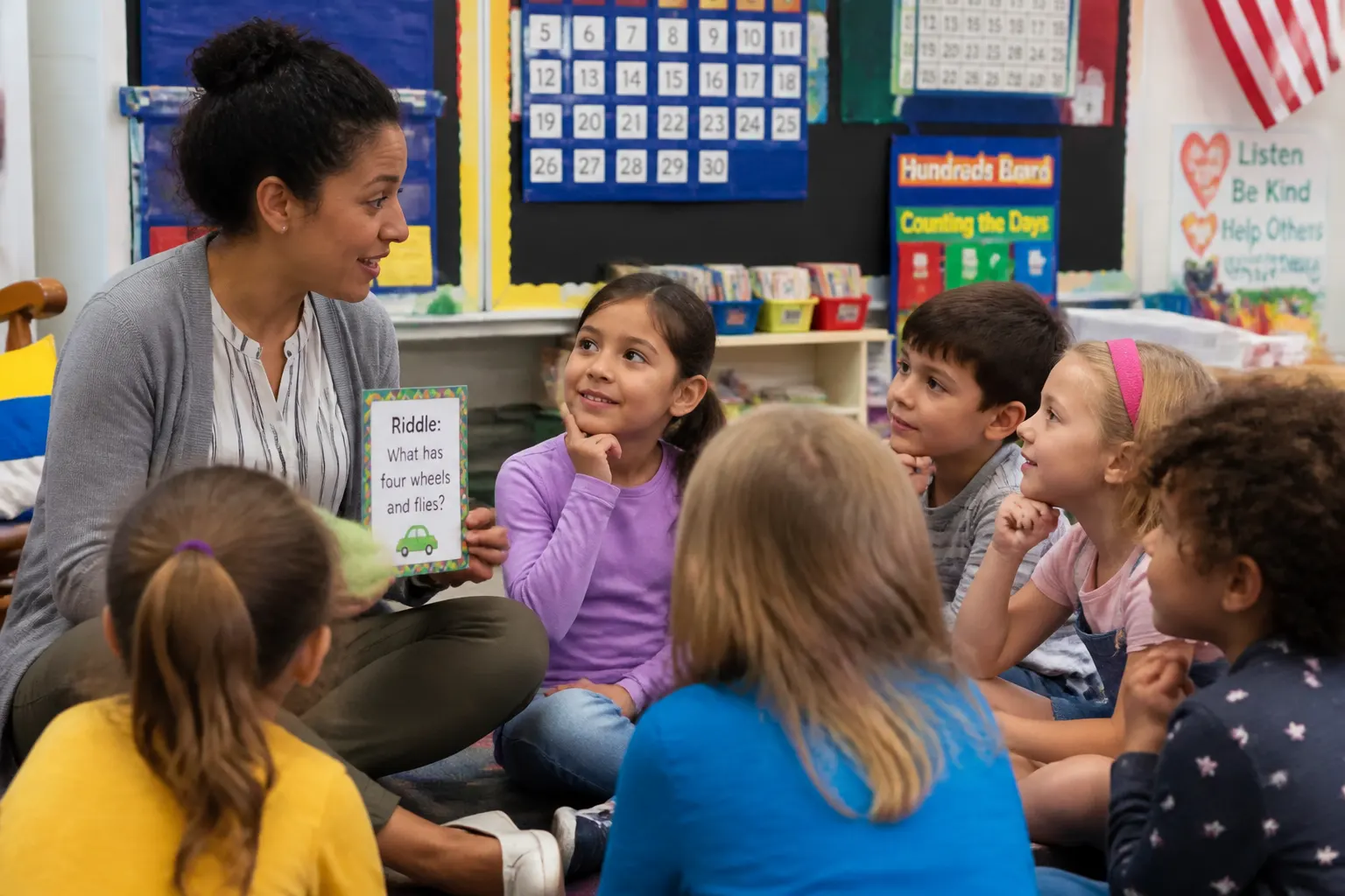Comment les devinettes favorisent le développement du langage et de la logique chez les enfants en maternelle