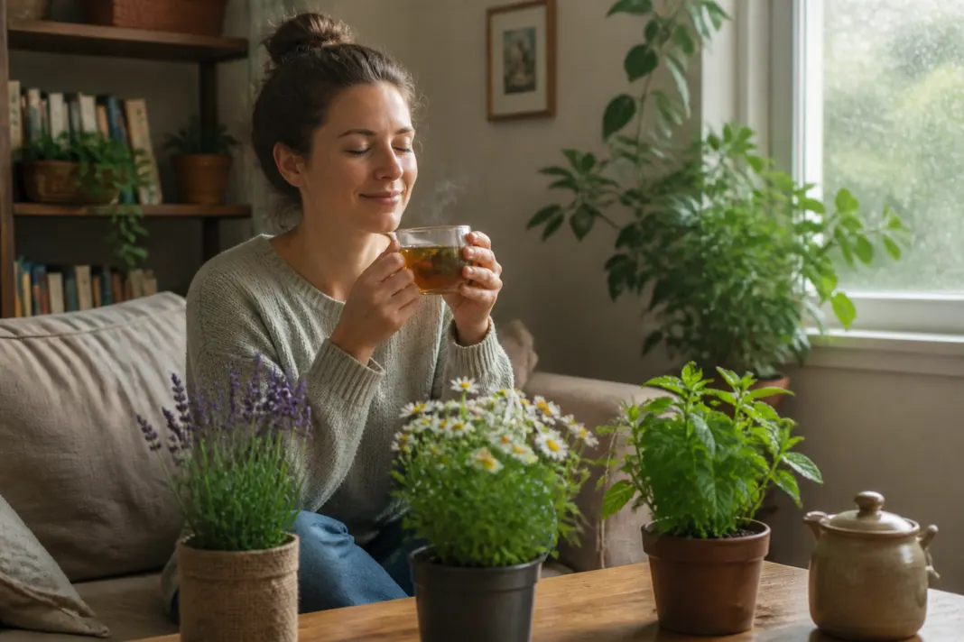 Comment les plantes aident les jeunes parents à gérer leur stress