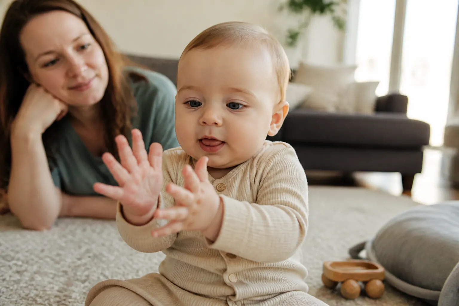 Pourquoi bébé claque-t-il la langue et quand faut-il s’inquiéter
