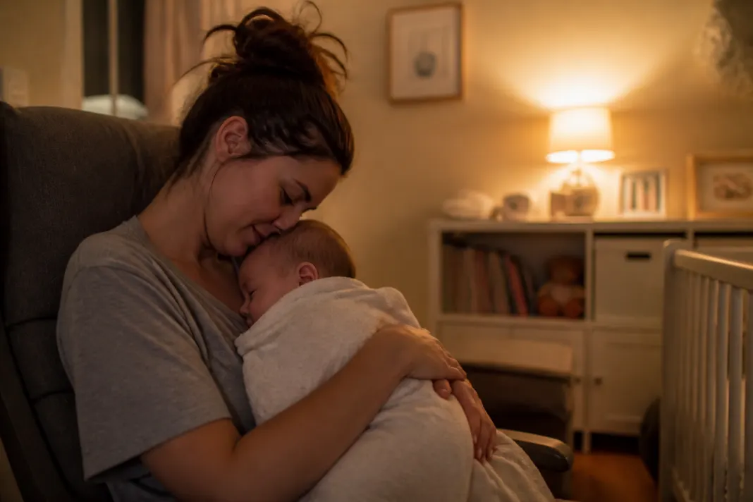 Pourquoi bébé se réveille souvent après le biberon et comment y remédier