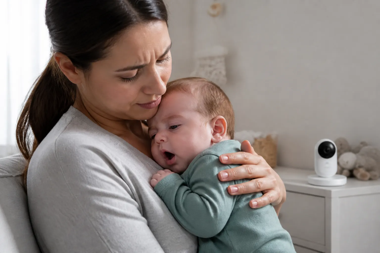 Quand les bruits respiratoires du bébé indiquent un problème de santé