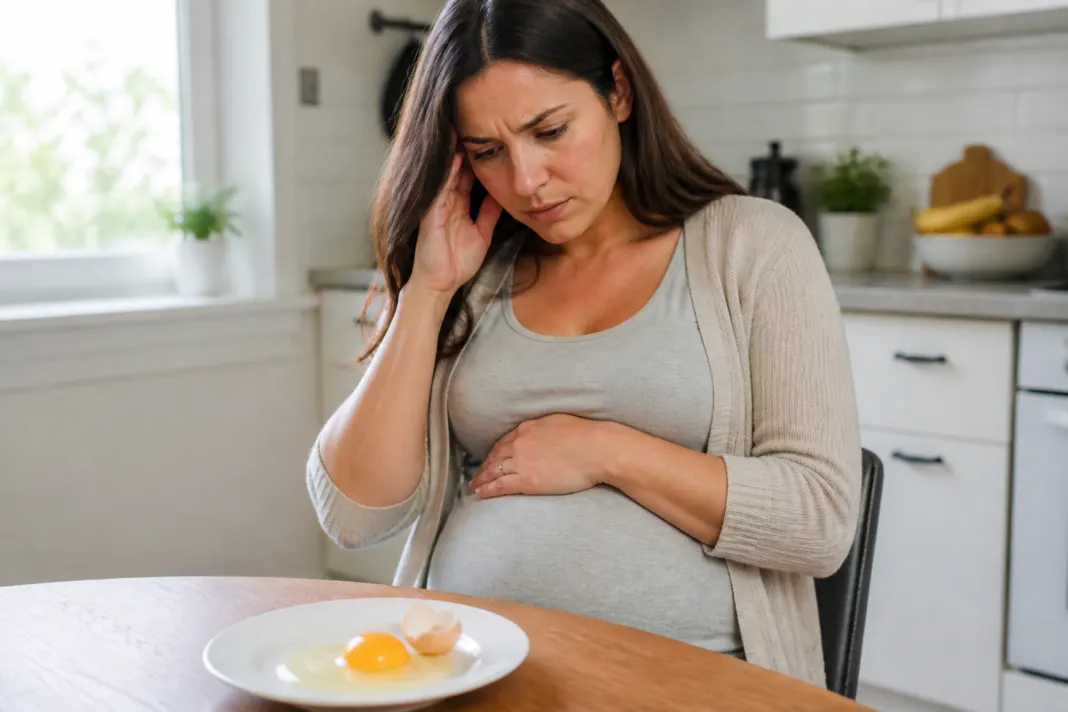 Œuf cru et grossesse : que faire en cas d’ingestion accidentelle