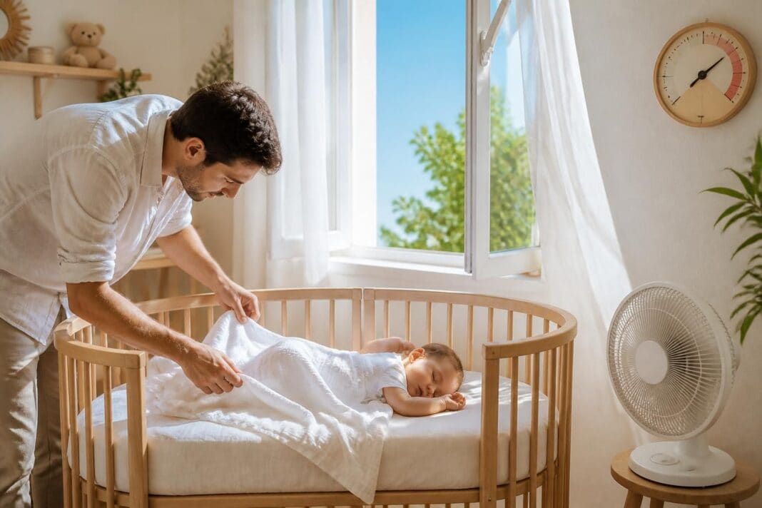 découvrez des astuces efficaces pour endormir bébé facilement, même par forte chaleur, afin d'assurer son confort et un sommeil paisible durant les nuits estivales.