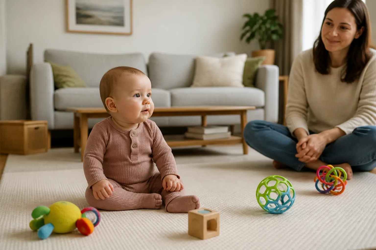Bébé 9 mois ne rampe pas : faut-il s'inquiéter ?