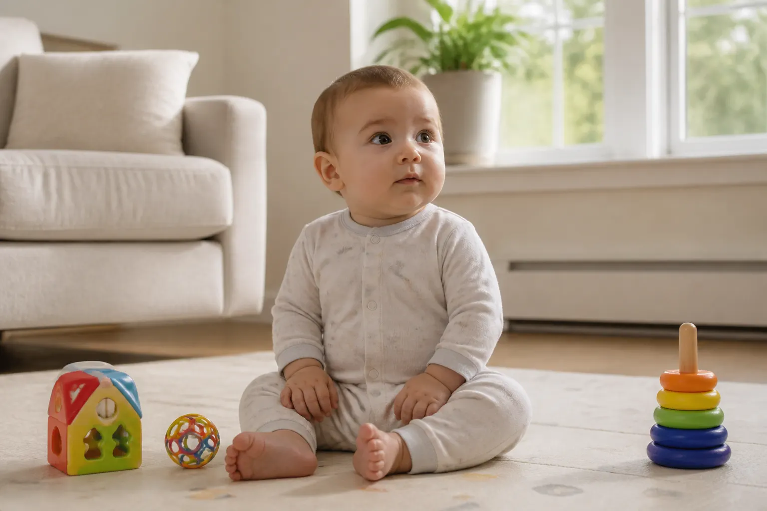 Bébé 9 mois ne rampe pas : faut-il s'inquiéter ?