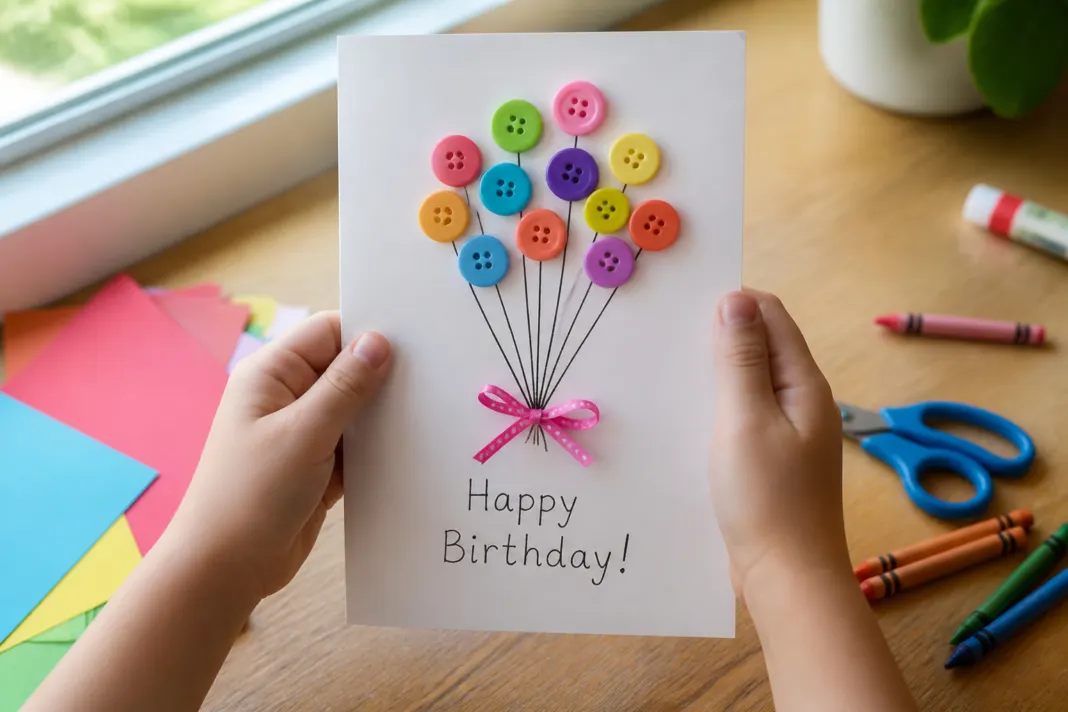 Cartes d'anniversaire enfants : 10 idées créatives à imprimer
