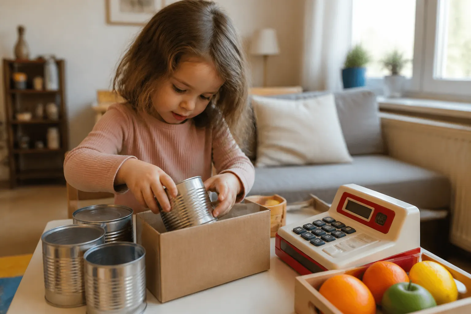 Jouer au marchand : les bienfaits insoupçonnés pour votre enfant