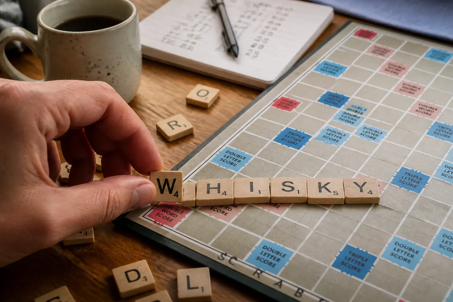 Les mots avec W au Scrabble : le guide pour marquer gros
