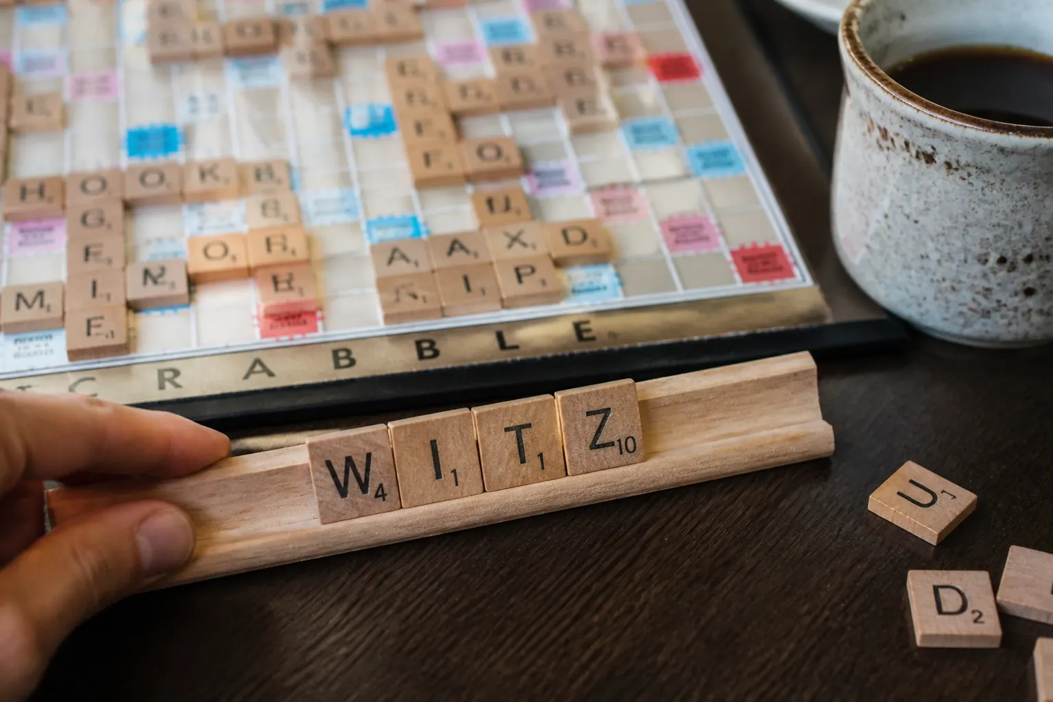 Scrabble : la liste des mots de 4 lettres avec Z et W