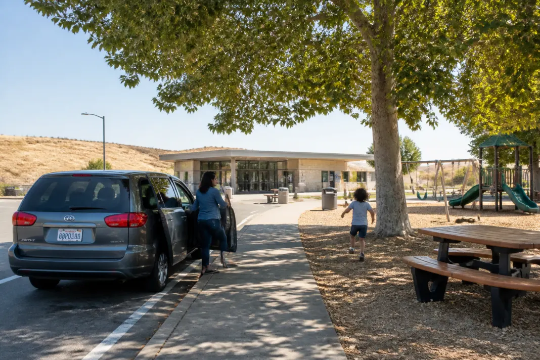 Voyage en voiture : le guide des aires d'autoroute adaptées aux enfants